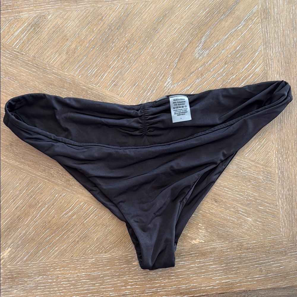 Beach bunny Black Swim Bottom